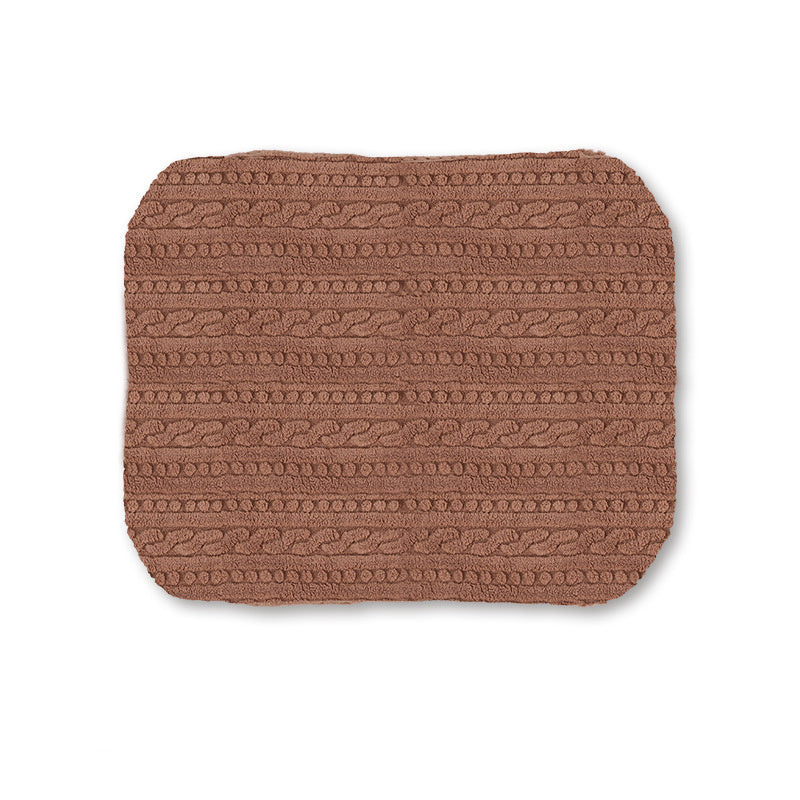 HKM-454931 Warm Flannel Pet Bed - Soft Plush Dog and Cat Mattress, Machine Washable, Available in Multiple Sizes
