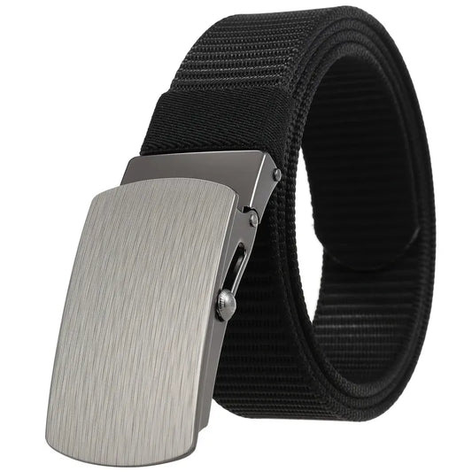 KTX-437843 Luxurious Men's Braided Leather Belt - Model LY36-23549-1