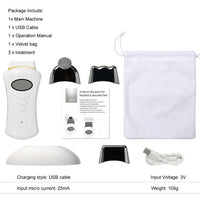 HKM-128467 Microcurrent Beauty Device with Adjustable Gears and LCD Display for Skin Treatment