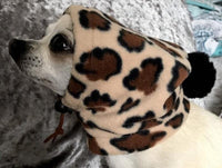 HKM-674643 Warm Shaker Velvet Pet Hat with Adjustable Drawstring - Winter Cap for Pets in Sizes S, M, L, XL