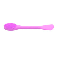 HKM-160083 Double-Headed Silicone Facial Cleansing Brush for Effective Cleansing and Mask Application