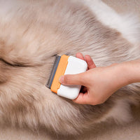 HKM-118419 Double-Sided Pet Grooming Comb for Cats and Dogs - Deshedding Brush for Short and Long Hair, Lightweight & Portable for Easy Use