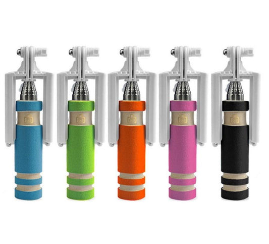 KTX-511955 Folding Selfie Stick for Cell Phones with Adjustable Height and Wide Compatibility