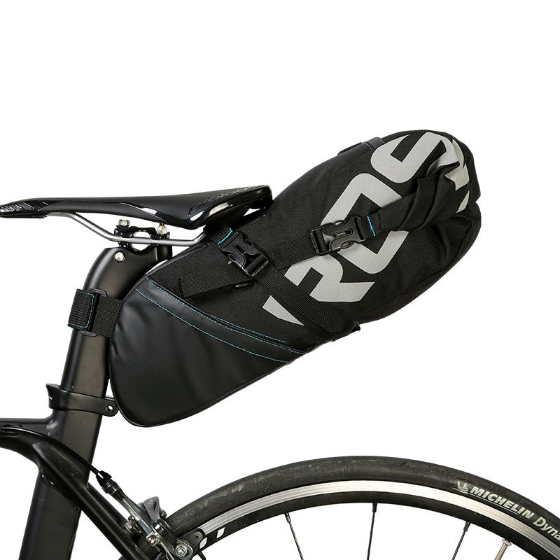 HKM-803539 Large Waterproof Saddle Seat Bag with High Capacity for Biking Enthusiasts