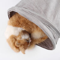 HKM-576467 Collapsible S-Shape Cat Tunnel Play Tube for Indoor Cats, Rabbits, and Small Pets