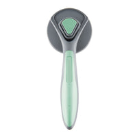 HKM-985043 Self-Cleaning Slicker Brush for Cats and Dogs - Grooming Tool for Shedding, Detangling, and Massage