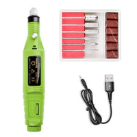 HKM-402707 Electric Nail Drill Machine with Variable Speed Control, Lightweight Design for Natural and Artificial Nails, 20,000 RPM