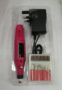 HKM-402707 Electric Nail Drill Machine with Variable Speed Control, Lightweight Design for Natural and Artificial Nails, 20,000 RPM
