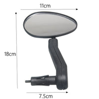 HKM-621587 Rotating Rearview Bicycle Mirror for Enhanced Safety and Visibility
