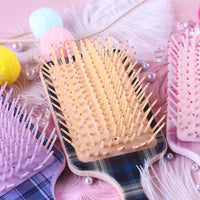 HKM-780051 Air Cushion Plastic Comb for Scalp Massage and Hair Smoothing - Various Colors Available