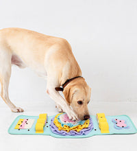 HKM-149331 Interactive Anti-Slip Sniff Mat for Dogs - Bite-Resistant Slow Feeding Pad