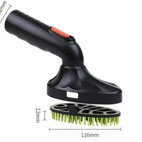 HKM-032467 Pet Hair Cleaning Brush with Long Handle for Vacuum Cleaners - Universal 32mm Attachment