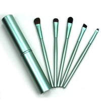HKM-688147 5-Piece Portable Mini Eye Makeup Brush Set with Horse and Fiber Hair