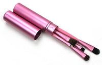 HKM-688147 5-Piece Portable Mini Eye Makeup Brush Set with Horse and Fiber Hair