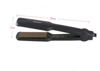 HKM-844435 Electric Hair Straightener with Inner Buckle for Wet and Dry Hair, 220°C Max Temperature, Wireless Charging