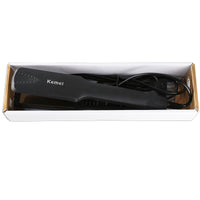 HKM-844435 Electric Hair Straightener with Inner Buckle for Wet and Dry Hair, 220°C Max Temperature, Wireless Charging