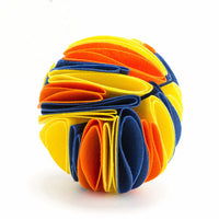 HKM-049555 Sniffing Ball Pad for Dogs and Cats - Interactive Felt Toy in Various Colors 20cm & 15cm