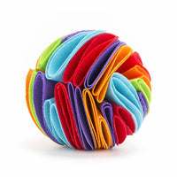 HKM-049555 Sniffing Ball Pad for Dogs and Cats - Interactive Felt Toy in Various Colors 20cm & 15cm