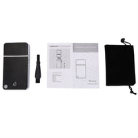 HKM-974355 Rechargeable Electric Razor with USB Charging and Black ABS Design