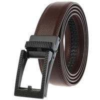 HKM-953235 Automatic Buckle Men's Belt - Model LY33-0140-1, Durable Construction, Adjustable Fit