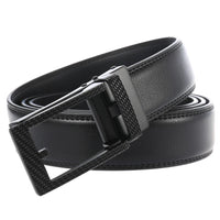 HKM-953235 Automatic Buckle Men's Belt - Model LY33-0140-1, Durable Construction, Adjustable Fit