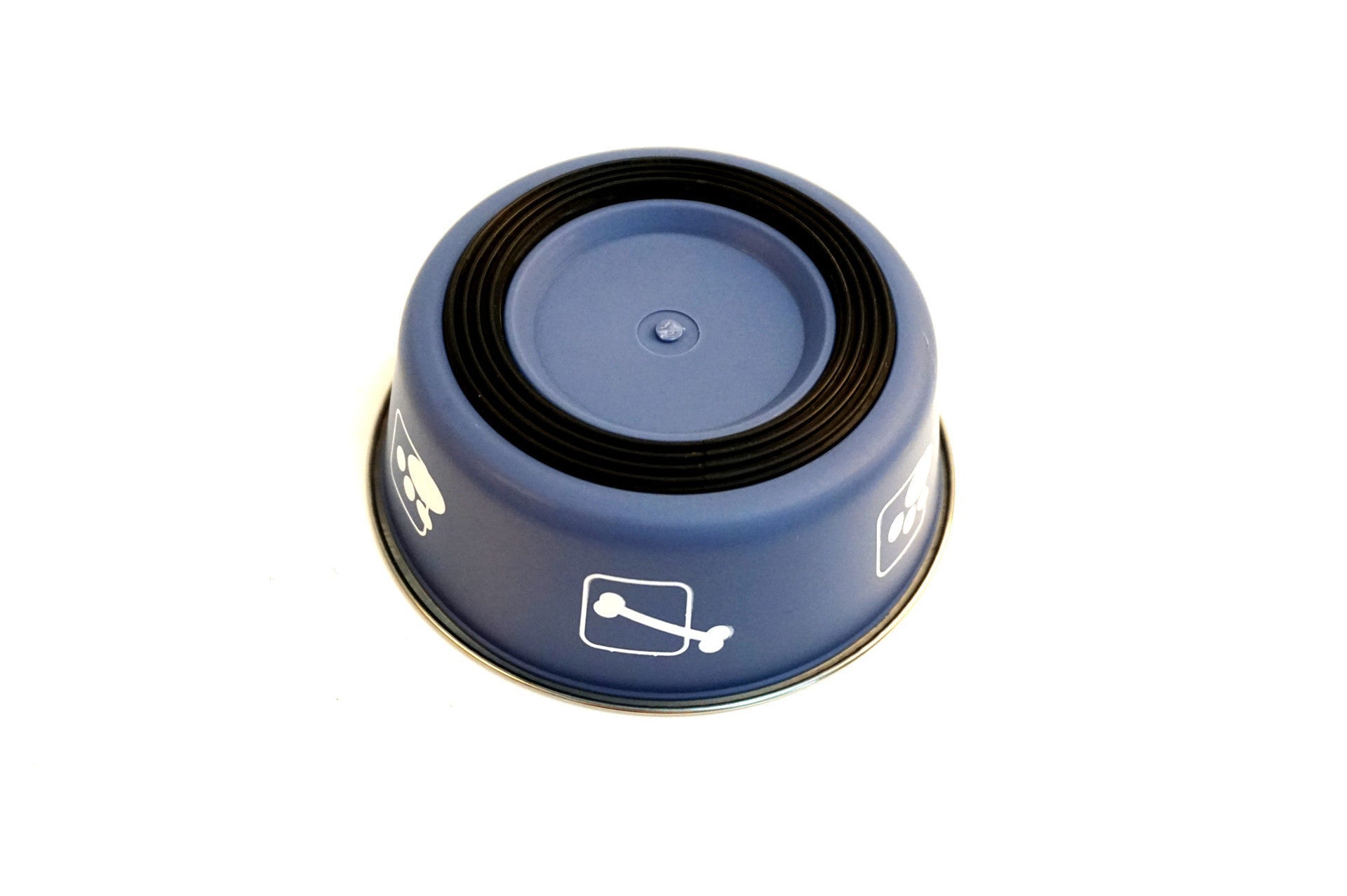 JMT-887306 Stainless Steel Pet Food Bowl in Multiple Sizes with Durable PP Base