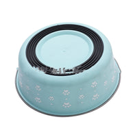 HKM-222419 Stainless Steel Pet Food Bowl in Multiple Sizes with Durable PP Base