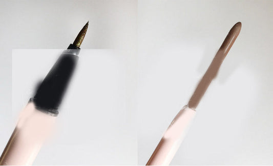 HKM-079059 Waterproof Hard Tip Liquid Eyeliner - Anti-Smudge, Dark Brown, Black, Perilla Wine Red Options