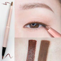 HKM-079059 Waterproof Hard Tip Liquid Eyeliner - Anti-Smudge, Dark Brown, Black, Perilla Wine Red Options
