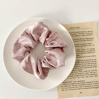 HKM-224147 Large Intestine Loop Hair Rope - Handmade Cloth Hair Accessory for Women