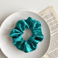 HKM-224147 Large Intestine Loop Hair Rope - Handmade Cloth Hair Accessory for Women