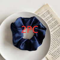 HKM-224147 Large Intestine Loop Hair Rope - Handmade Cloth Hair Accessory for Women
