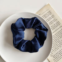 HKM-224147 Large Intestine Loop Hair Rope - Handmade Cloth Hair Accessory for Women
