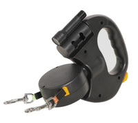 HKM-065043 Automatic Telescopic Traction Rope with Dual Heads and Built-in Light, 3 Meters Long