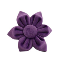 HKM-882259 Velvet Fabric Dog Collar Set with Leash, Bow, Flower, Vest, and Poop Bag - Scalable Sizes XS to XL