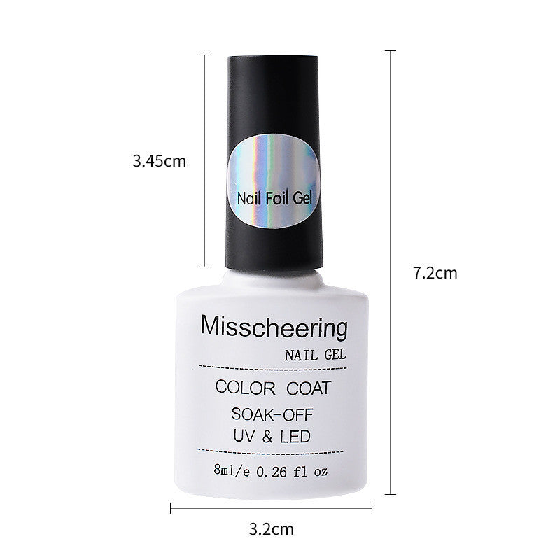 HKM-951699 Star Transfer Glue for Nail Art - 8ml Capacity for Easy Pattern Application