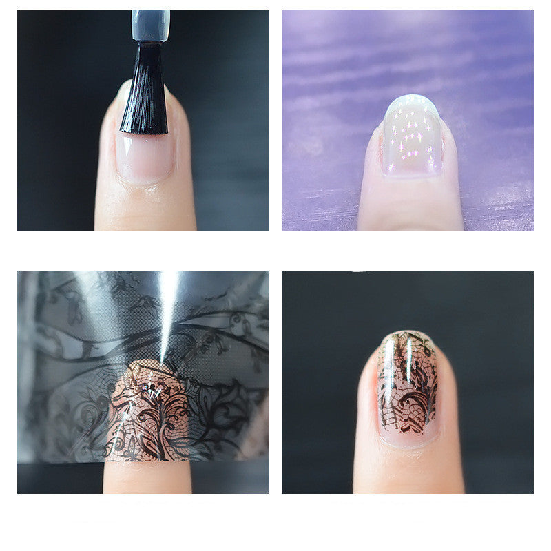 HKM-951699 Star Transfer Glue for Nail Art - 8ml Capacity for Easy Pattern Application