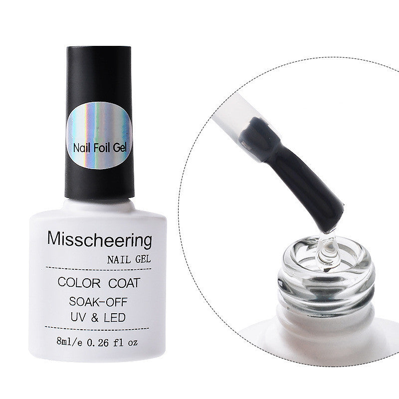 HKM-951699 Star Transfer Glue for Nail Art - 8ml Capacity for Easy Pattern Application
