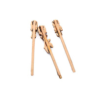 HKM-381395 Personalized Floral Alloy Hairpin - 7cm Decorative Accessory