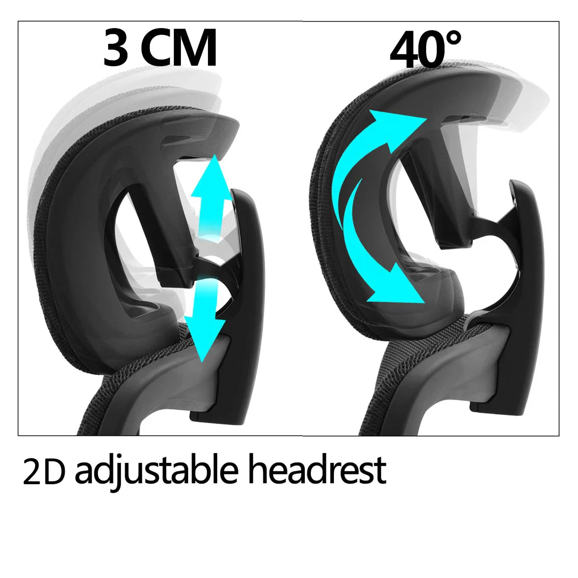 KTX-776275 Ergonomic Gaming Office Chair with Swivel Design for Computer Desk Use