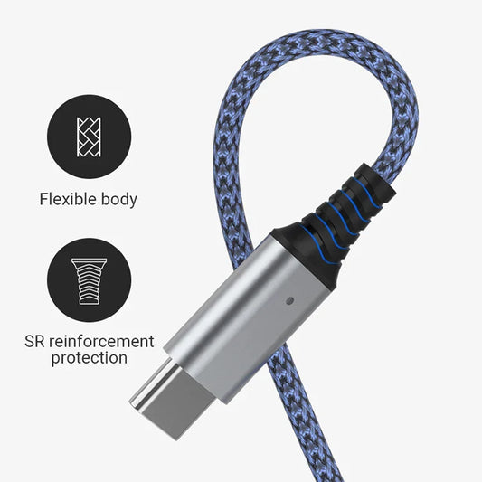 KTX-899091 Type-C to 3.5mm Audio Aux Cable for Earphones - Reliable and Durable Connection