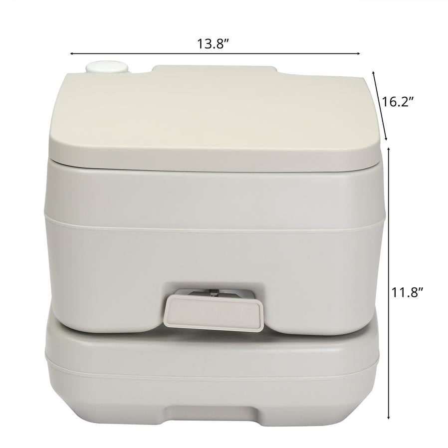 HKM-436179 Compact Outdoor Toilet with T-flush System – 41x36x30cm