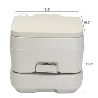 HKM-436179 Compact Outdoor Toilet with T-flush System – 41x36x30cm