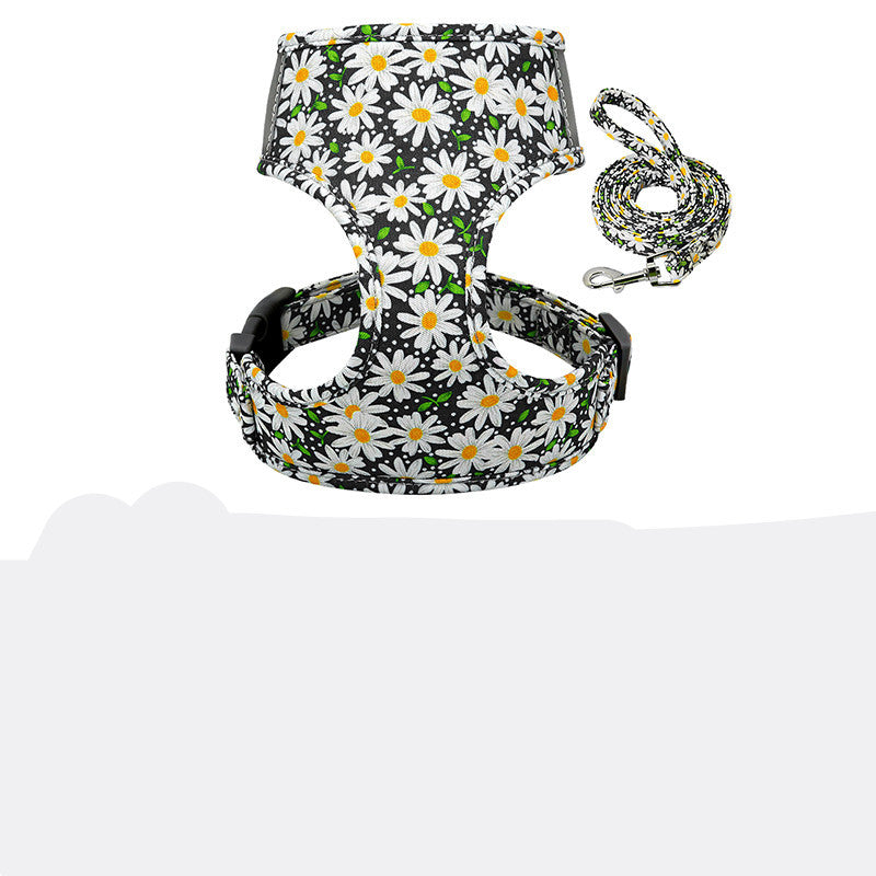 HKM-191827 Adjustable Cloth Collar and Chest Strap for Various Sizes (S, M, L)