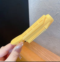 HKM-642387 Curly Fixed Cushion Clip for Hair Roots - Unisex, Various Colors Available