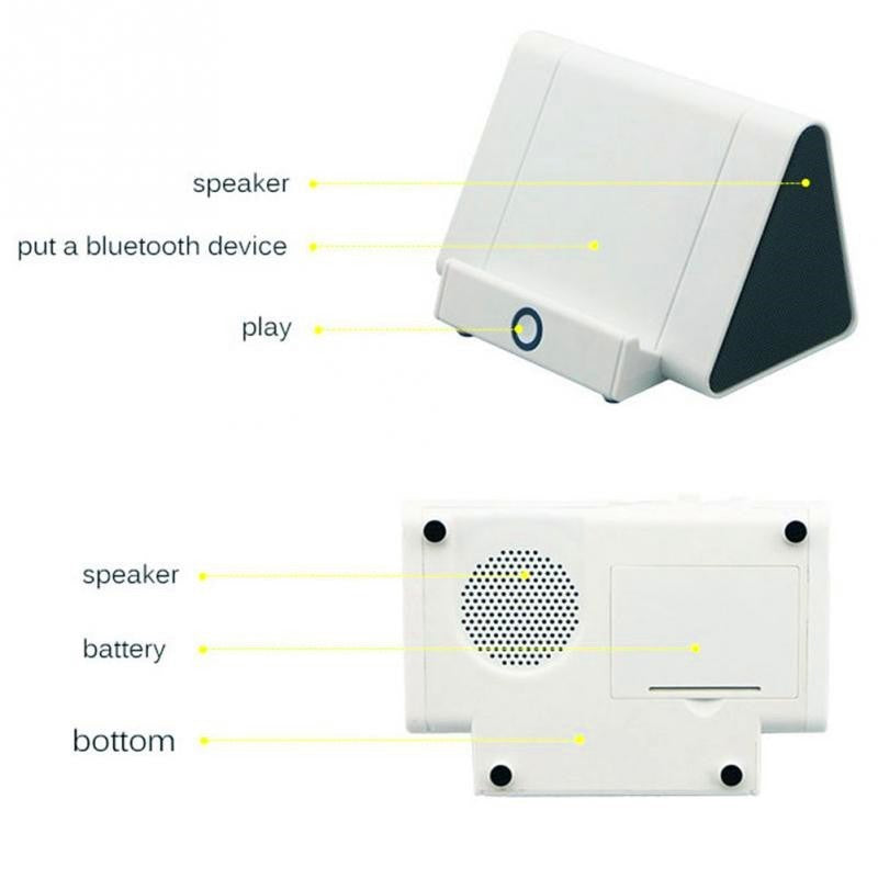KTX-021843 Compact Wireless Bluetooth Mini Mobile Phone Speakers for Enhanced Audio Experience