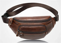 HKM-500243 Retro Canvas Outdoor Chest and Waist Bag for Men, Model 8591