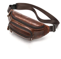HKM-500243 Retro Canvas Outdoor Chest and Waist Bag for Men, Model 8591