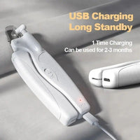 HKM-431443 Rechargeable Pet Nail Clippers with LED Light for Safe and Precise Trimming for Dogs and Cats