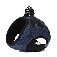 HKM-516051 Adjustable Terylene Pet Chest Strap - Available in Pink, Gray, and Blue-Black